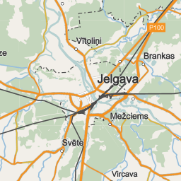 Jelgavas Informacija Karte Jelgava